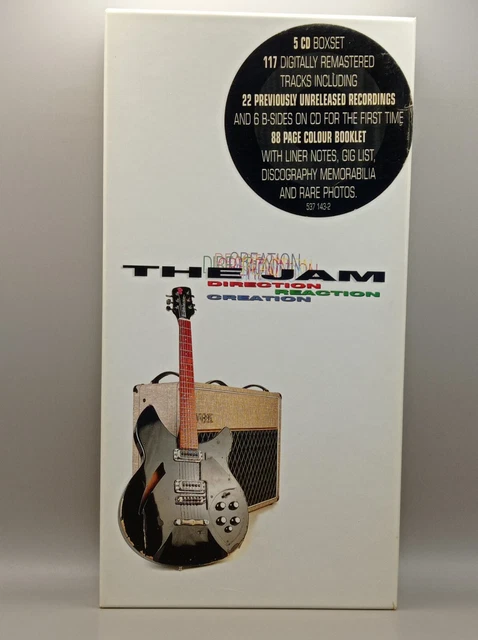 THE JAM DIRECTION Reaction Creation Collectors CD Book Set. Mod