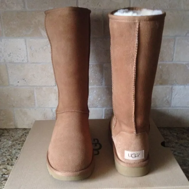 Womens UGG Classic Tall II Boot Chestnut 1016224-CHE size 9.0 / New free shippin 2