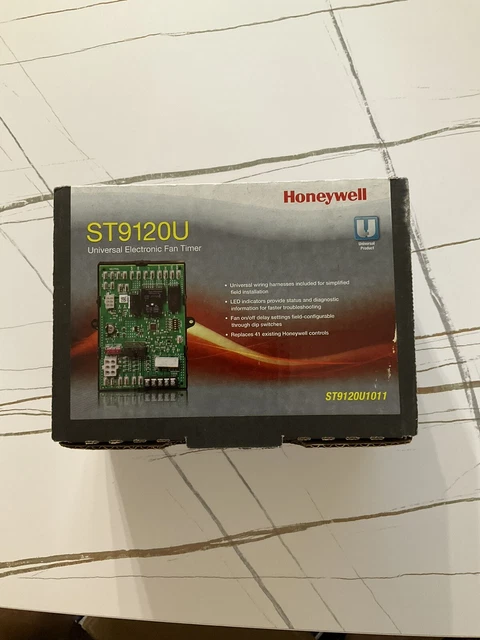 Honeywell ST9120U1011 Electronic Universal Fan Timer Furnace Control   ST9120U🔥