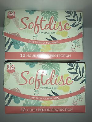 Copas de disco menstrual Softdisc desechables 2 cajas 27 en total *NOTA*