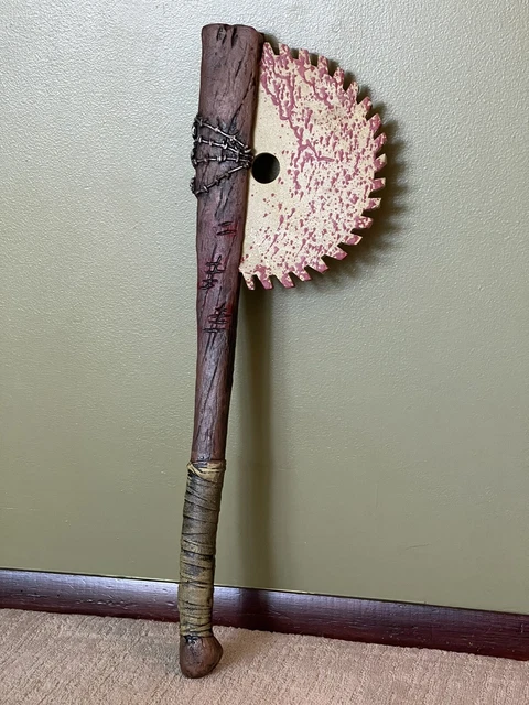 Inflatable Grim Reaper Scythe - 100cm Blow Up Toy Halloween Photo Prop Costume E - Foto 11