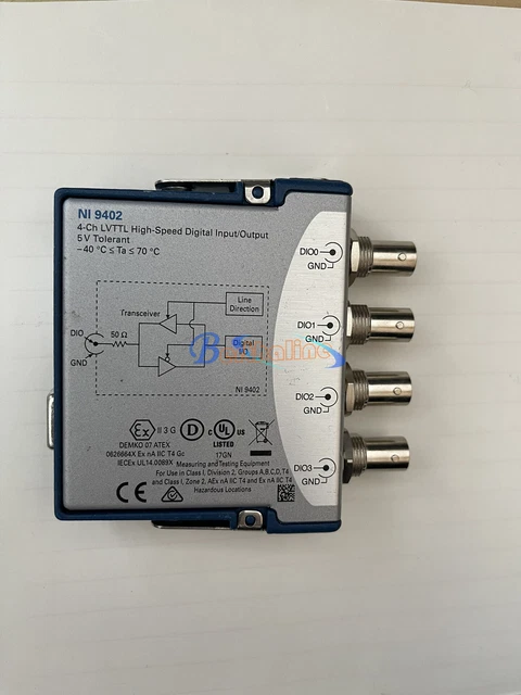 1 pz National Instruments NI-9402 modulo digitale serie C interfaccia I/O usato