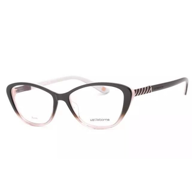 Liz Claiborne Women's Eyeglasses Pink Gradient Cat Eye Shape Frame L 458 0HAQ 00