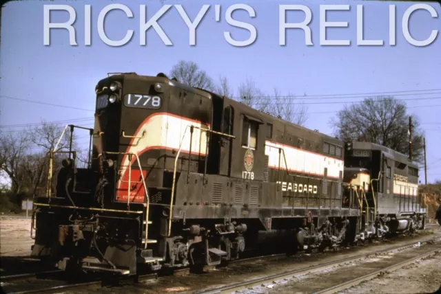 Duplicate Slide SAL #1778 EMD GP7 Seaboard Air Line 1960’s