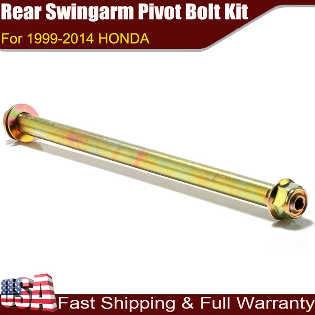 Rear Swing Arm Pivot Bolt Shaft w/ nut For Honda1999-2004 400EX TRX450R New