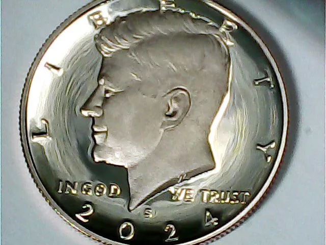 2024 P D S S Proof Kennedy Half Dollar 3 CLAD 1 SILVER US Mint *Pre-Sale May 15