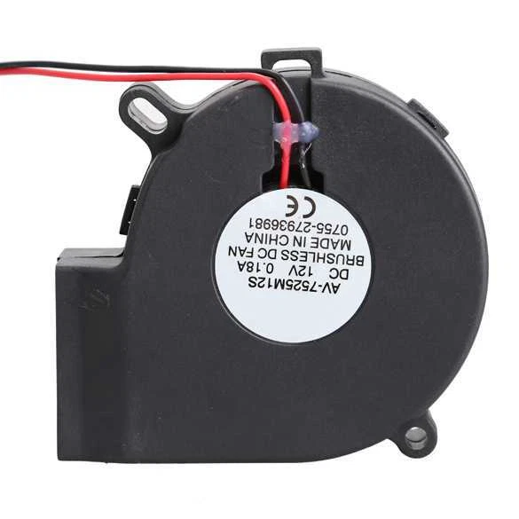 Brushless DC Cooling Blower Fan Sleeve-bearing 7525S 12V 0.18A 75x33mm AU