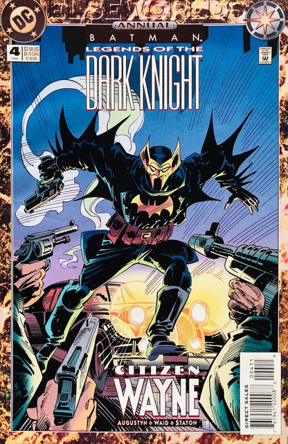 🦇Batman Legends of the Dark Knight Annual #4 (94') Citizen Wayne Joe Staton