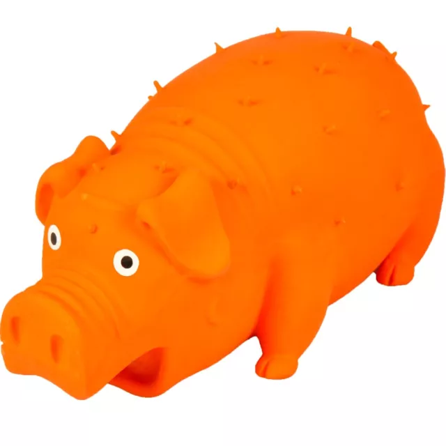 17 cm großes LATEX Stachel SCHWEIN Peky - Hundespielzeug mit Supersound - 517954