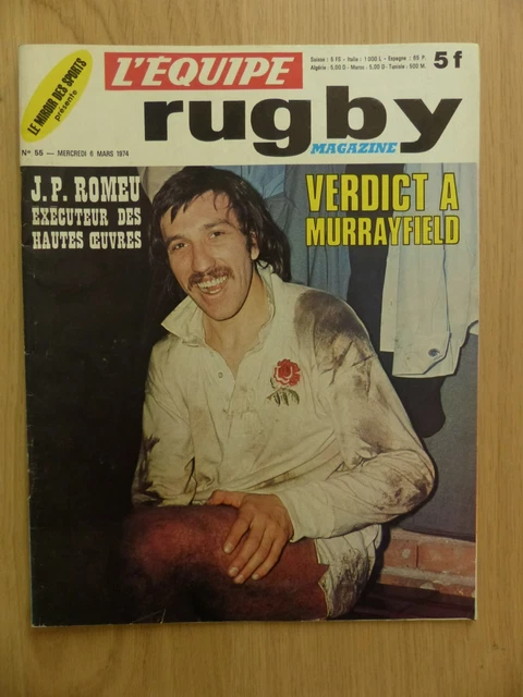 L'Équipe Magazine N°57 – Mars 1981 – Rugby : France-Galles Et Multisport