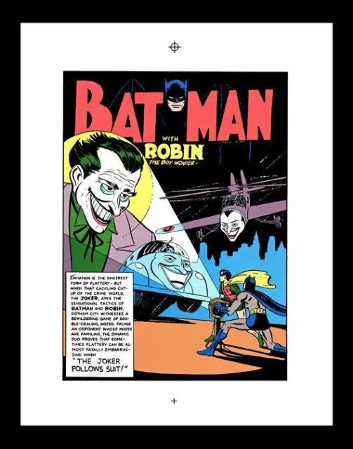 Jerry Robinson Batman #37 Rare Production Art Pg 1