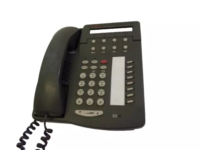 Avaya 6408D+ Gray Telephone w Base Definity AT&T Lucent