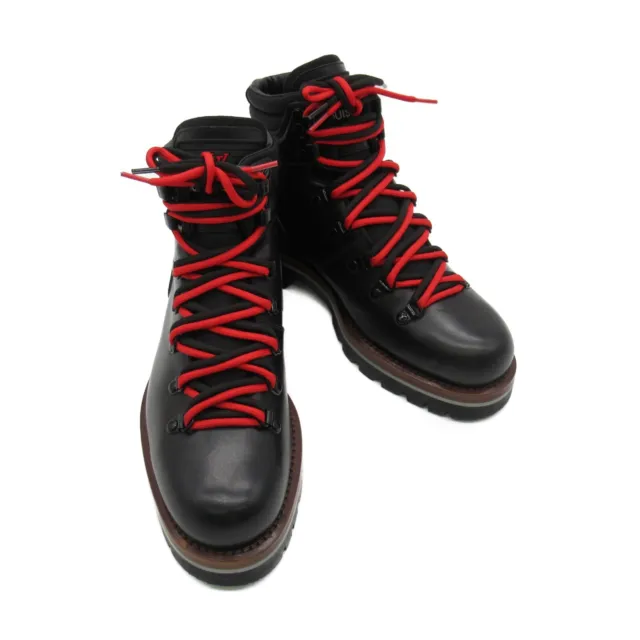 Louis Vuitton Black Leather Wonderland Ranger Ankle Length Combat Boots  Size 40