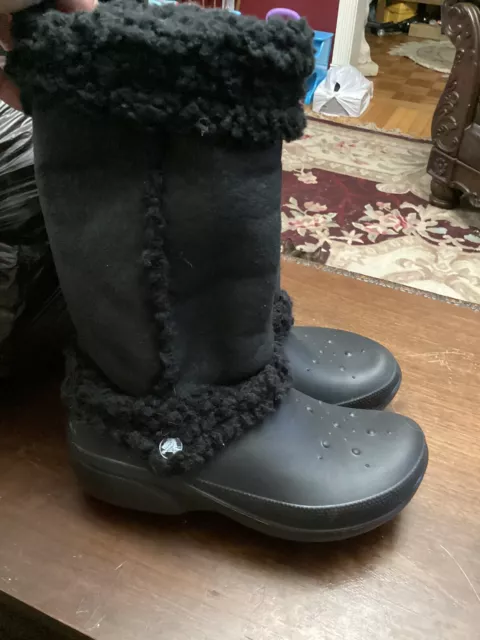 Crocs nadia boots women's hotsell