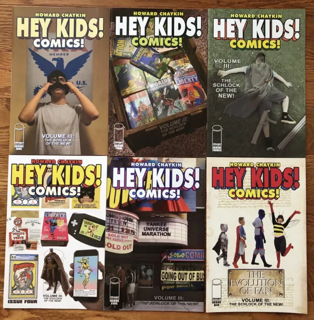Hey Kids Comics Volume 3 1 2 3 4 5 6 Complete VF+ Howard Chaykin FREE SHIPPING