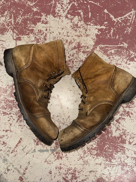 Iron Ragers VINTAGE RED WING Iron Ranger 8113 Hawthorne Muleskinner Boots 12D Cork ...