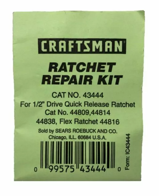 Craftsman 1/2" Ratchet Repair Kit (43444)
