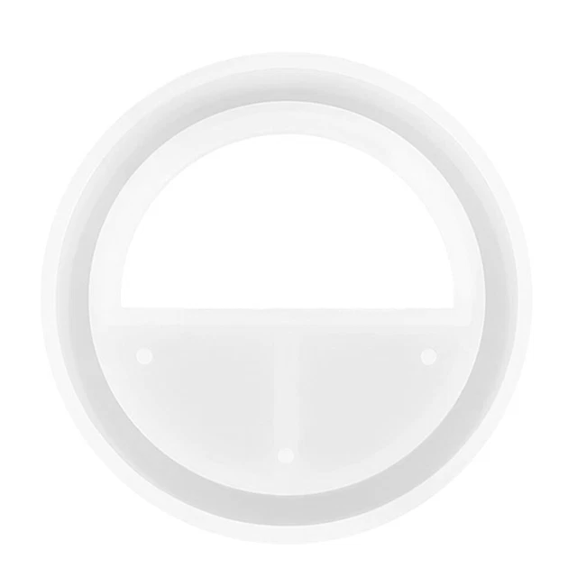 1 pieza maceta de silicona molde lápiz soporte resina sistema montaña rusa silicona