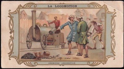 CHROMOS.BISCUITS GERMAIN-LYON.n°319.LA DANSE.CONTOUR DORE.IMP H LAAS E PECAUD & 