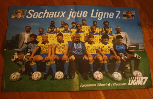 Poster Original FC Sochaux - Saison 1981/82 - Collection