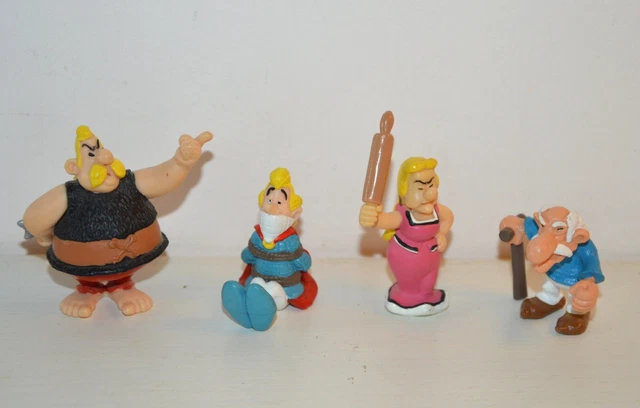 Lot De 21 Figurines Astérix Et Compagnons Par Plastoy - État Très Bon, Année 2000