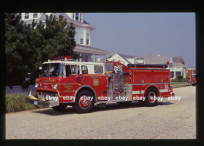 Longport NJ 1982 Ford C Grumman pumper Fire Apparatus Slide