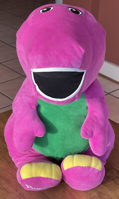 talking barney plush