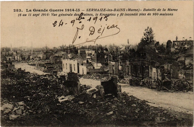 CPA Militaire, Sermaize les Bains - Bataille de la Marne (278852)