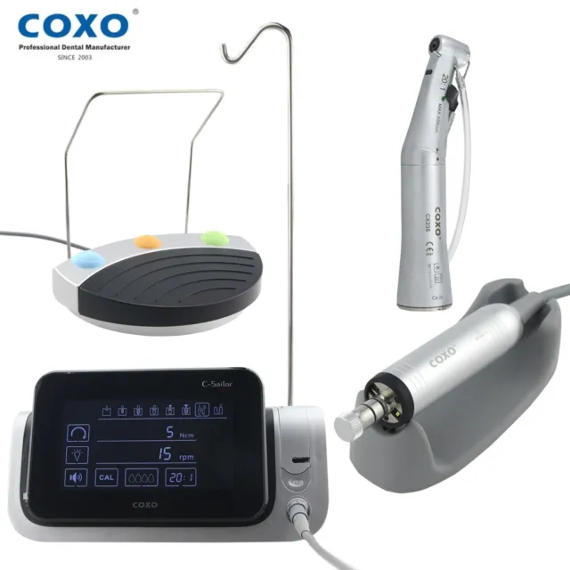 COXO C Sailor Pro Dental Implant Surgical System Brushless Motor 20:1 Handpiece