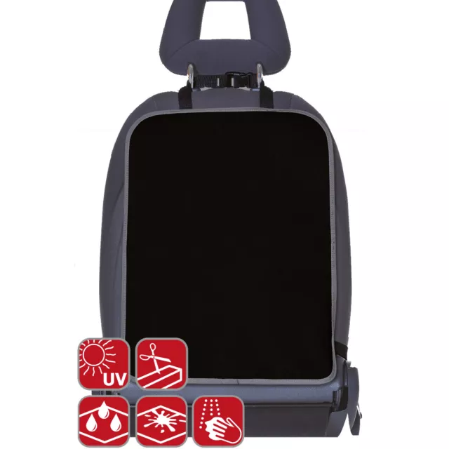 Funda protectora de coche para asiento delantero respaldo asiento infantil base protectora protector