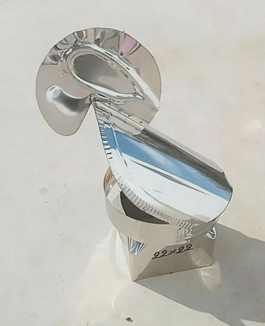 Fumaiolo, Comignolo Cappello CINESE FISSO ACCIAIO ZINCATO Per Stufa Camino - Foto 2