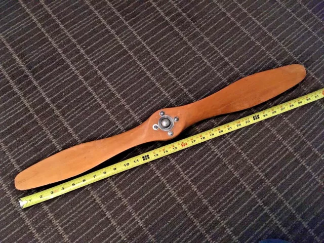 Vintage Kroehler Wooden Airplane Propeller 30” Aviation Wwii Drone Plane Read Vintage Kroehler Wooden Airplane Propeller 30” Aviation Wwii Drone Plane Read