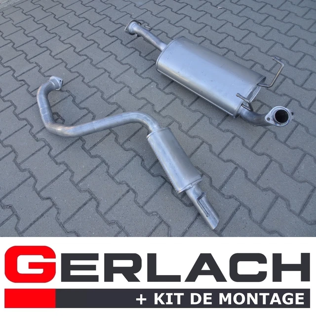 Silencieux Arrière échappement Pour Toyota Land Cruiser 3.0 TD (1996–2003) - Neuf, Garantie 2 Ans