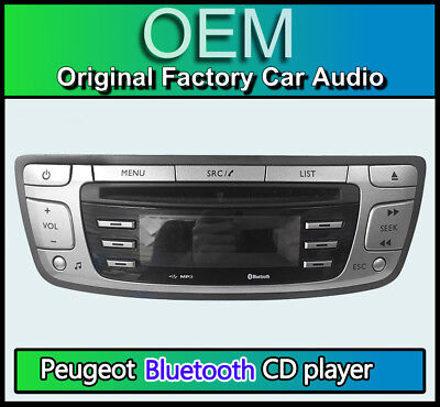 Autoradio Radio Pioneer DEH-S3000BT Einbauset für Peugeot 107 USB CD JUST SOUND best choice for caraudio MP3 Bluetooth Android Einbauzubehör 