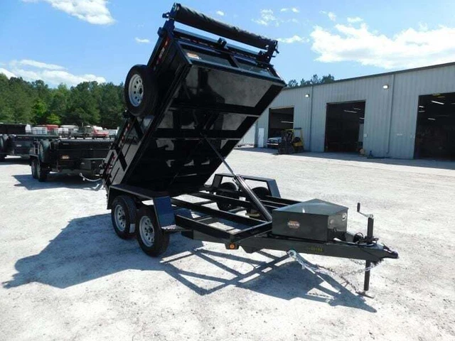 2023 Covered Wagon Trailers 6x10 Dump with Tarp