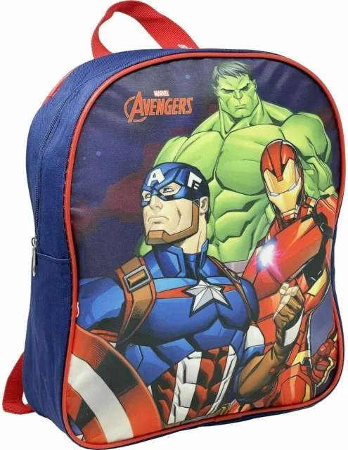 Zainetto Zaino Scuola Bambino Avengers Capitan America Hulk Iron Man Marvel