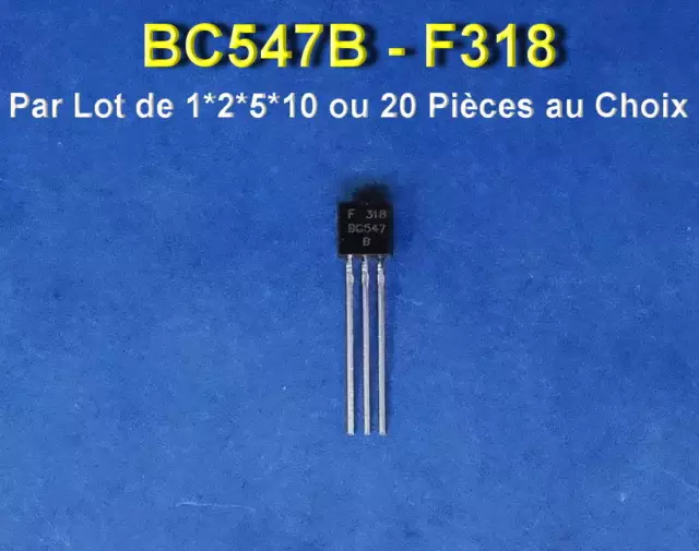 *** Lot Au Choix De 1*2*5*10 Ou 20 Transistors Bc5457B ***