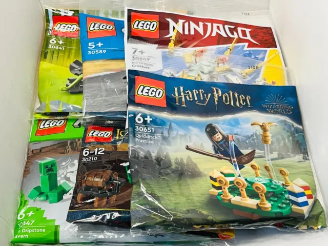 LEGO polybags sold individually | Brand new | Various themes, 20+ different sets