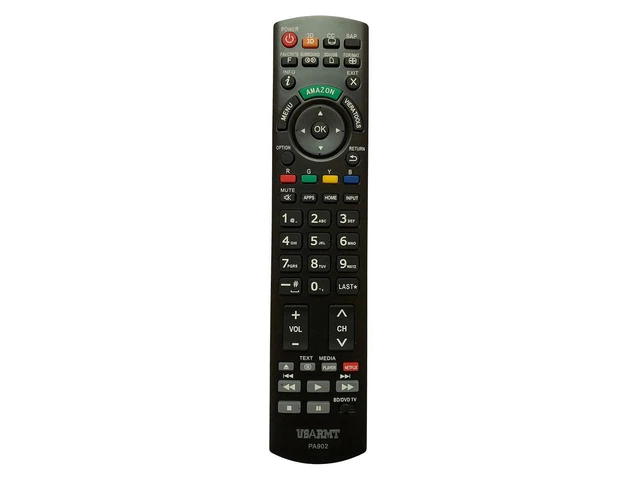 azurano Télécommande de remplacement compatible avec PANASONIC PA902 pour TH-42P
