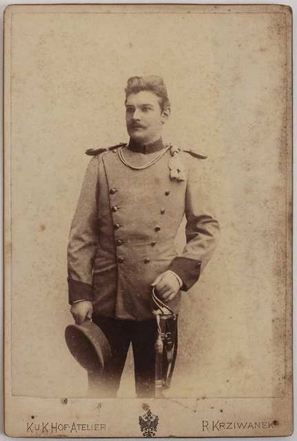 Orig. 1880er Kab.Karte Schauspieler, von KRZIWANEK