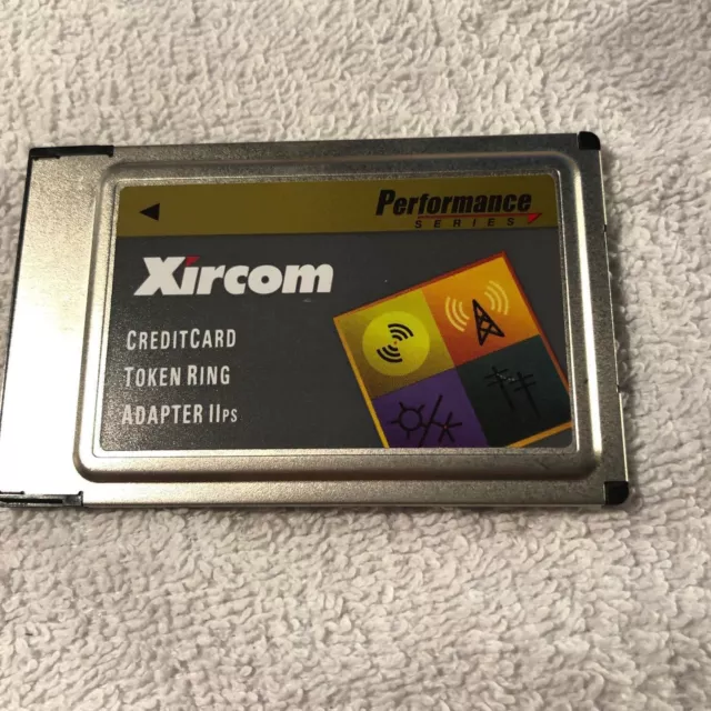 Xircom Credit Card Token Ring Adapter Iips (Unit 1- S/N 9962344, Unit 2 - S/N 86