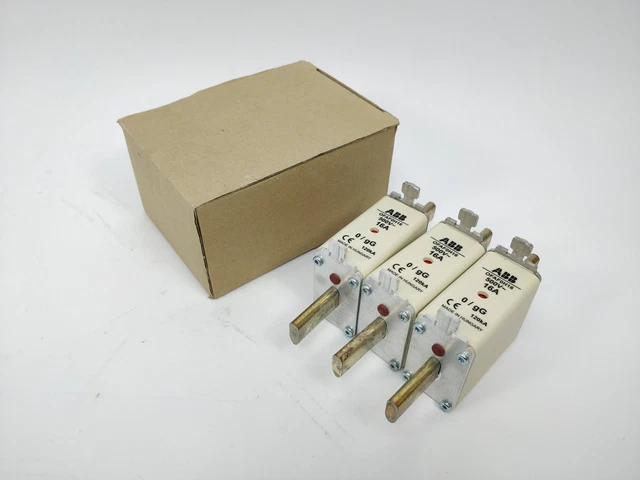 ABB 1SCA022627R2010 OFAF0H16 Fusible 500V 16A 3pcs