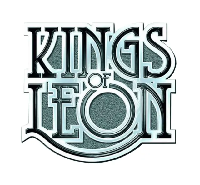 Kings Of Leon Scroll band Logo new Official Metal Pin badge