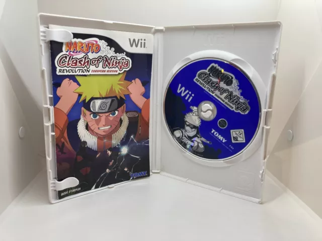 WII Naruto Clash Of Ninja Revolution European Version NINTENDO PAL FR COMPLET 2