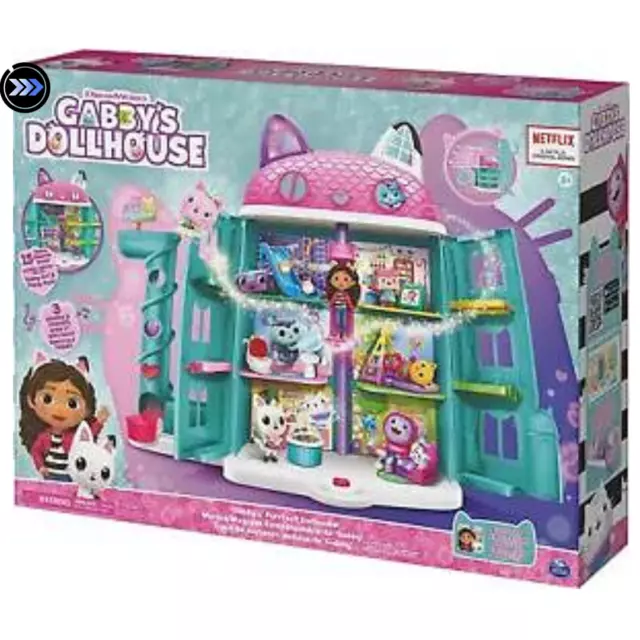 Casa delle Bambole di Gabby - Gabby's Dollhouse - Set con Luci e Suoni NUOVO