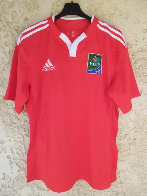 Maillot De Rugby Arbitre FFR Vintage, Jaune Fluo, Taille XXL