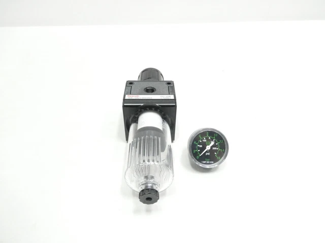 Rexroth 0 821 300 350 Pneumatic Filter-regulator 1/2in Npt 230psi