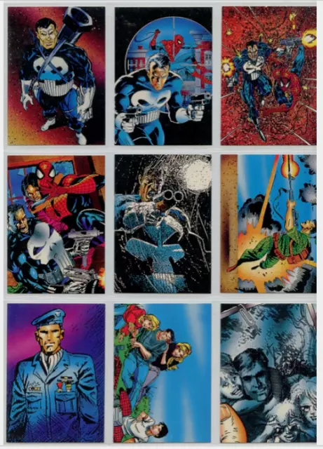 1992 The Punisher War Journal Entry Card Singles Pick & Complete Your Set