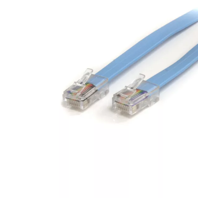 StarTech.com ROLLOVERMM6 Cisco Console Rollover Cable, RJ45 Ethernet, Network Ca