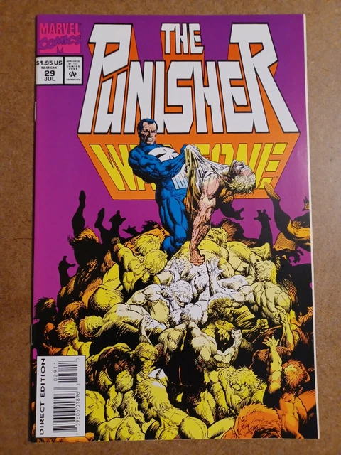 Punisher War Zone #29 Comic Book - Berni Wrightson Cover Homage Netflix - Pics!